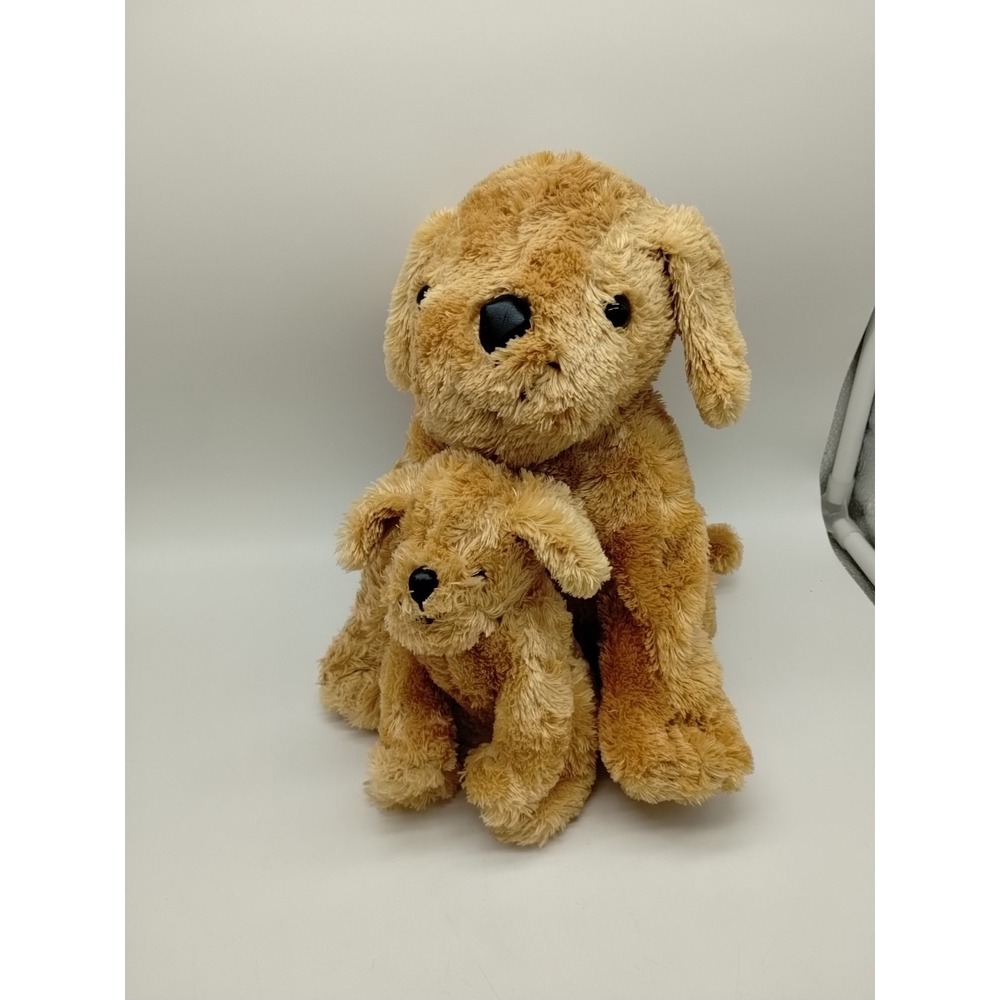Golden Retriever Mom And Puppy Plush Kohls Cares Stuffed Toy 9.5 Inch Read